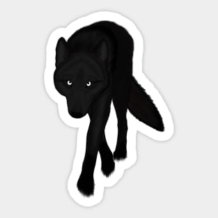 Ghost Wolf Sticker